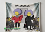 Balenciaga Throw Blankets